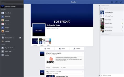 Facebook for Windows .
